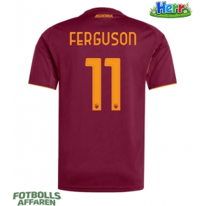 AS Roma Evan Ferguson #11 Hemmatröja 2025-26 Kortärmad